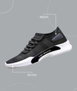 Walk-Wise |Lightweight|Comfort|  Summer Trendy Walking|Outdoor Daily  Use Running Shoes For Men (Black, 10)
