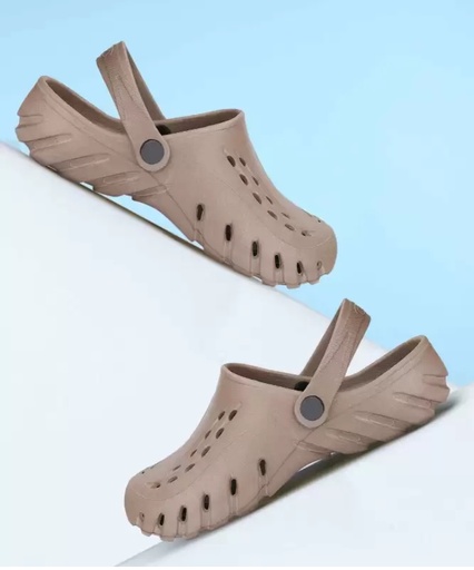 Walk-Wise Men Flip Flops (Brown,8)
